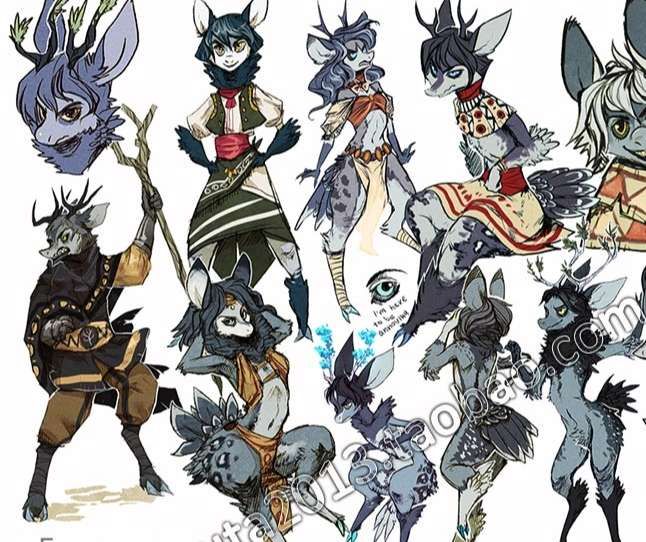 比如:血族,狼人族,熊人族,灵猫族,兔人族,精灵族……诸多的怪异种族.